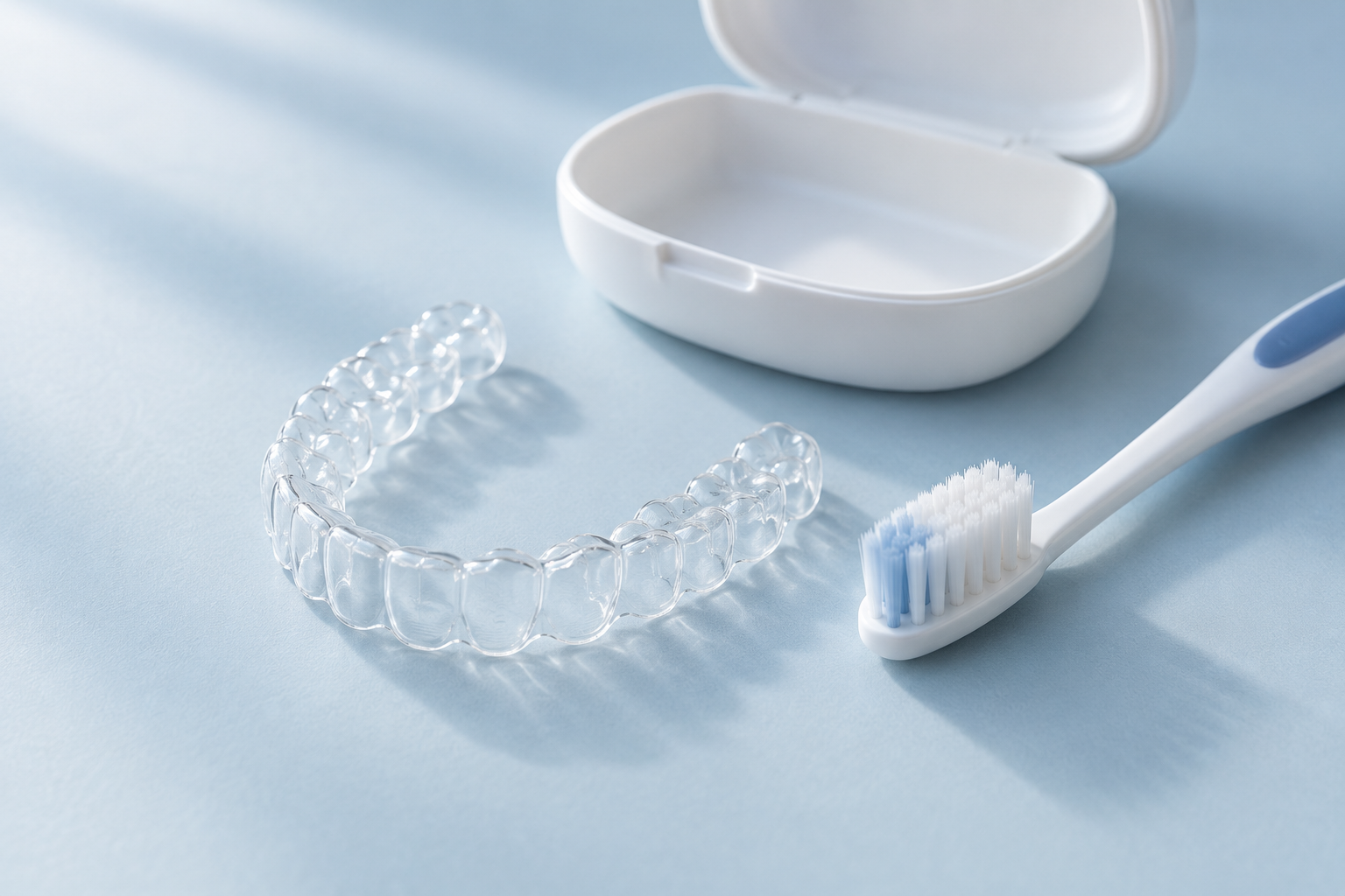 How to Clean Clear Aligners