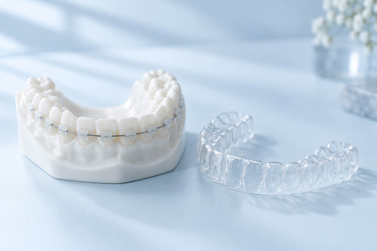 What Are Transparent Braces? Are They the Same as Clear Aligners?
